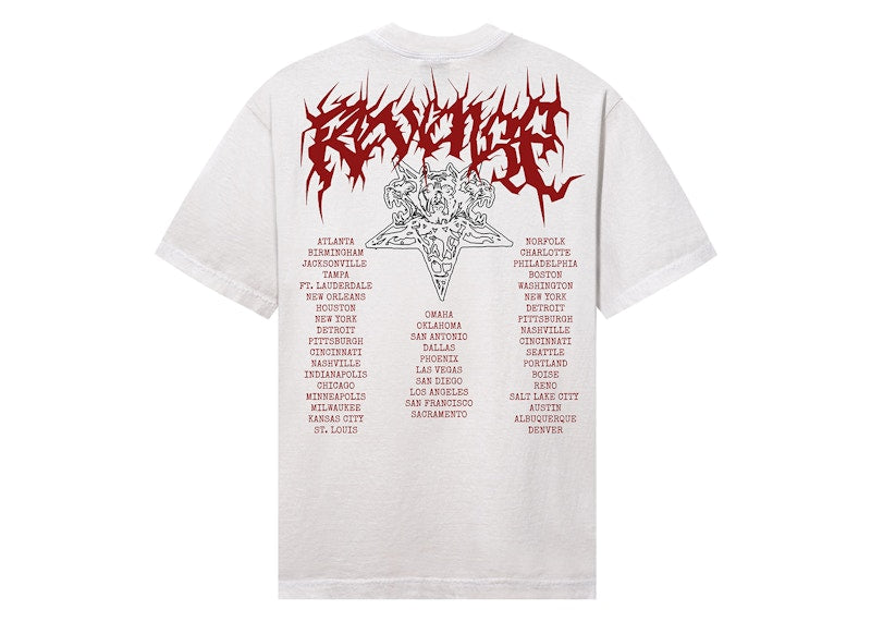 Revenge x City Morgue Grim Reaper Tee Cement