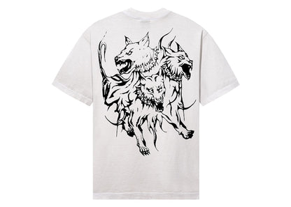 Revenge x City Morgue Lightning Logo Cerberus Tee Cement