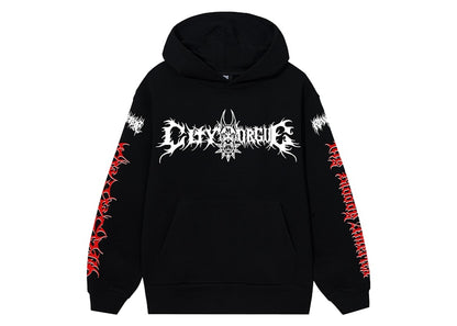 Revenge x City Morgue Metal Tour Hoodie Black
