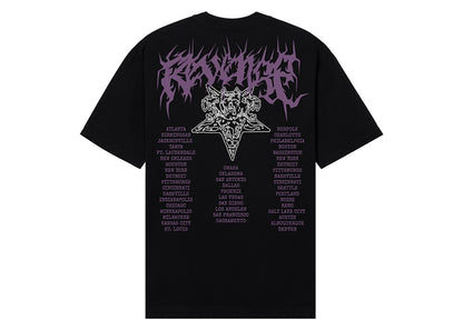 Revenge x City Morgue Metal Tour Tee Black