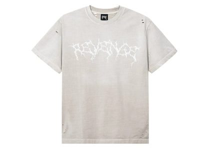 Revenge x Kosuke Kawamura Flower Anarchy Treated Tee Cement