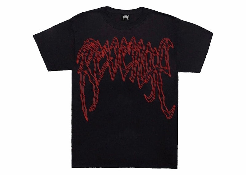 Revenge x Zillakami Crossbone Arch Tee Black