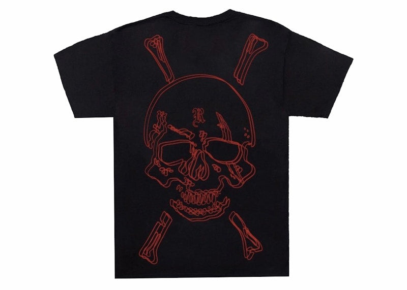 Revenge x Zillakami Crossbone Arch Tee Black