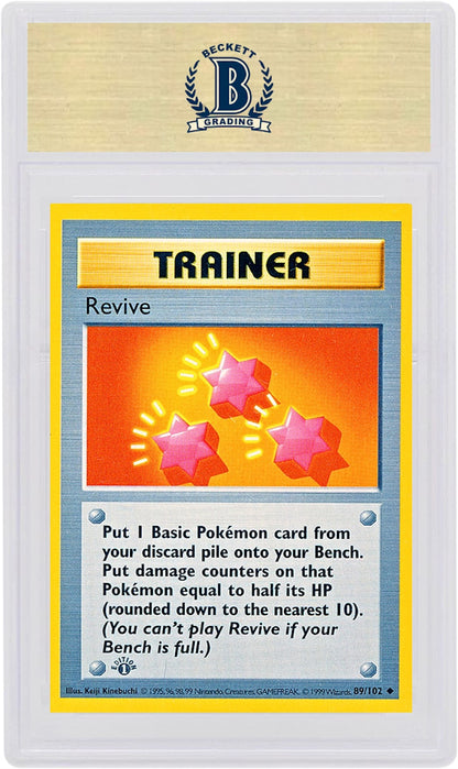 Revive 1999 Pokemon TCG Base Set 1st Edition #89/102