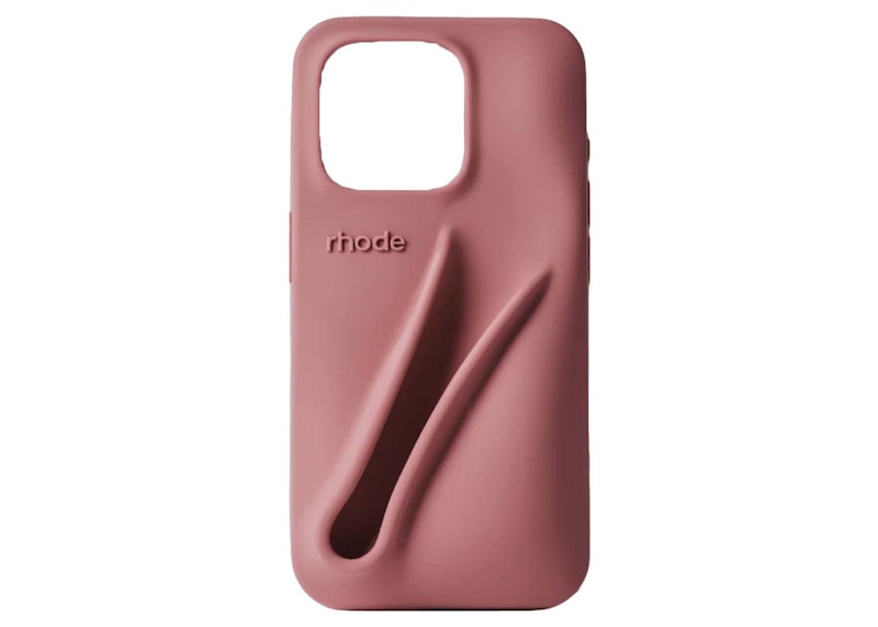 Rhode Lip Case Silicone iPhone Case Salty Tan