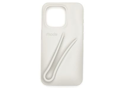 Rhode Lip Case Silicone iPhone Case Grey