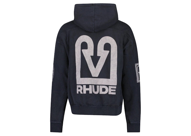 Rhude Banque de Rhude Hoodie Black