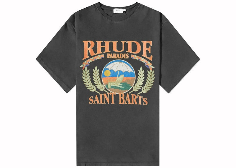 Rhude Beach Chair Tee Black