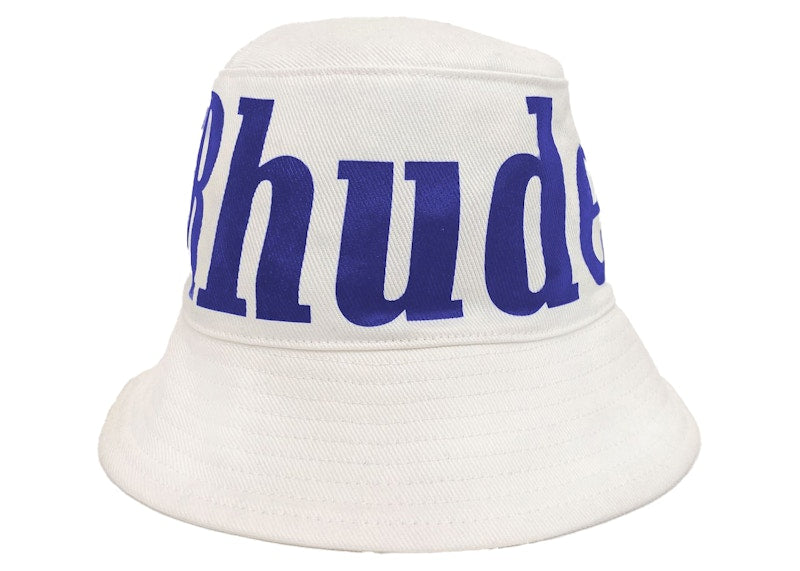 Rhude Bucket Hat White