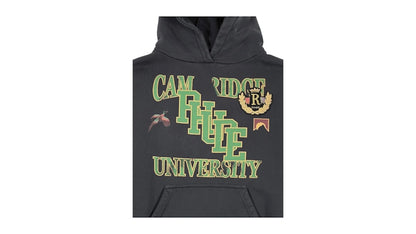 Rhude Cambridge University Hoodie Black