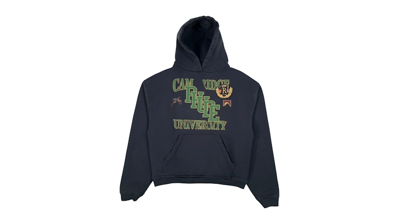 Rhude Cambridge University Hoodie Black