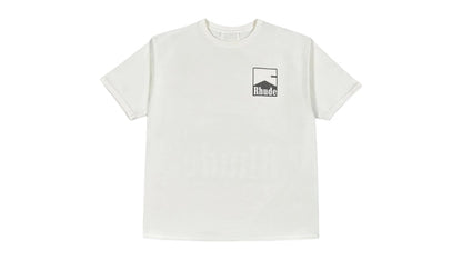 Rhude Chevron Tee White