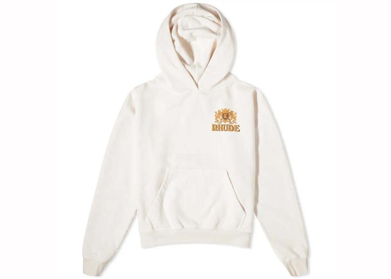 Rhude Cresta Cigar Hoodie Vintage White