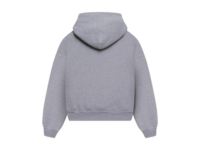 Rhude French Riviera Patch Hoodie Heather Grey