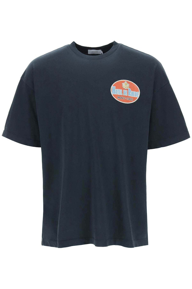 Rhude Hotel De Rhude T-shirt Black