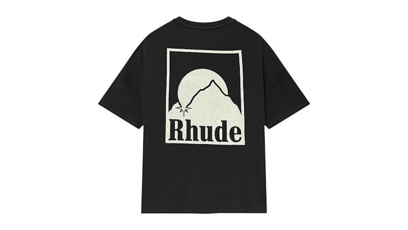 Rhude Moonlight Badge Tee Black
