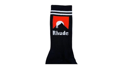 Rhude Moonlight Sock Black/Orange