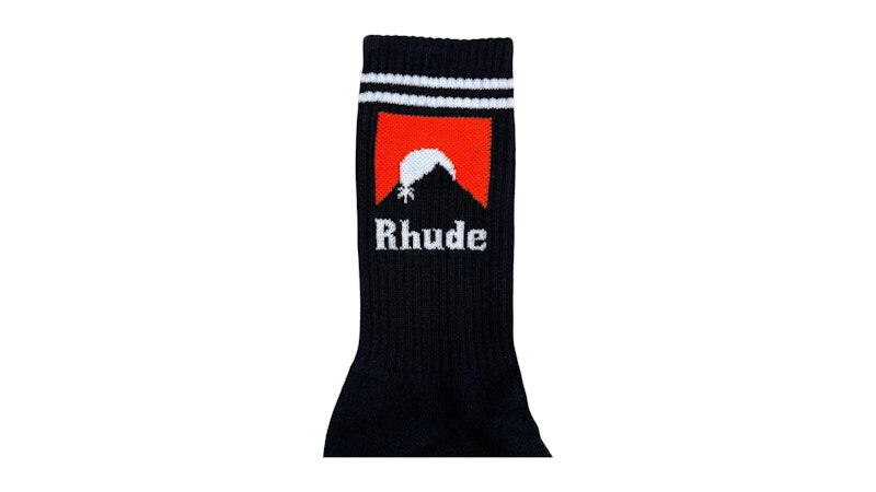 Rhude Moonlight Sock Black/Orange