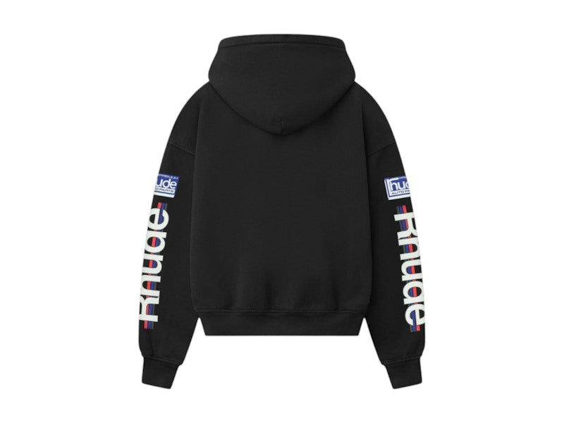 Rhude Petrol Patch Hoodie Vintage Black