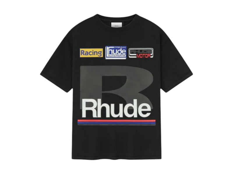Rhude Petrol Patch T-shirt Vintage Black
