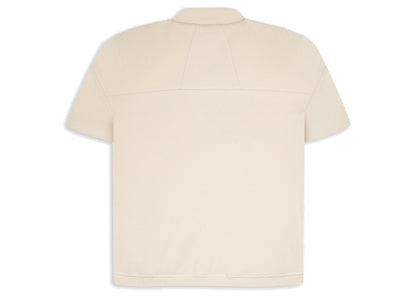 Rhude Pique Racer Polo Cream