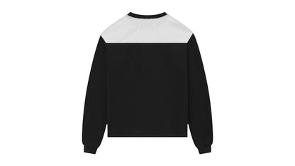 Rhude Racing Panel L/S Shirt Black/White