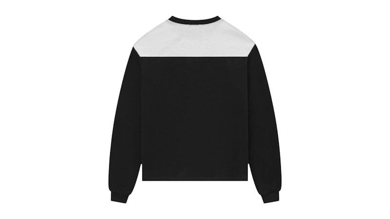Rhude Racing Panel L/S Shirt Black/White