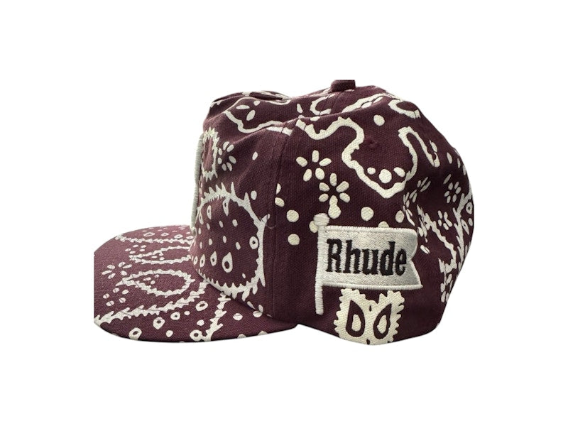 Rhude Rhepurposed R Hat Maroon