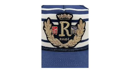 Rhude Rope Crest Structure Hat Navy