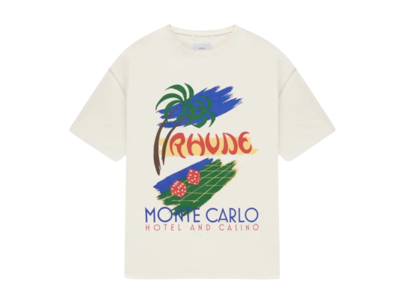 Rhude Roulette T-shirt Vintage White