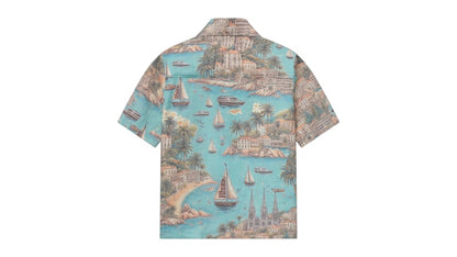 Rhude Sailing Map Shirt Multi color