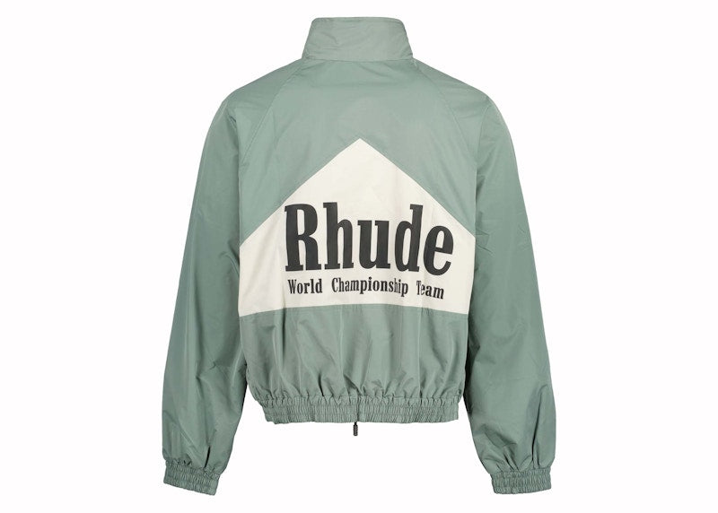 Rhude Senna Flight Jacket Ivory