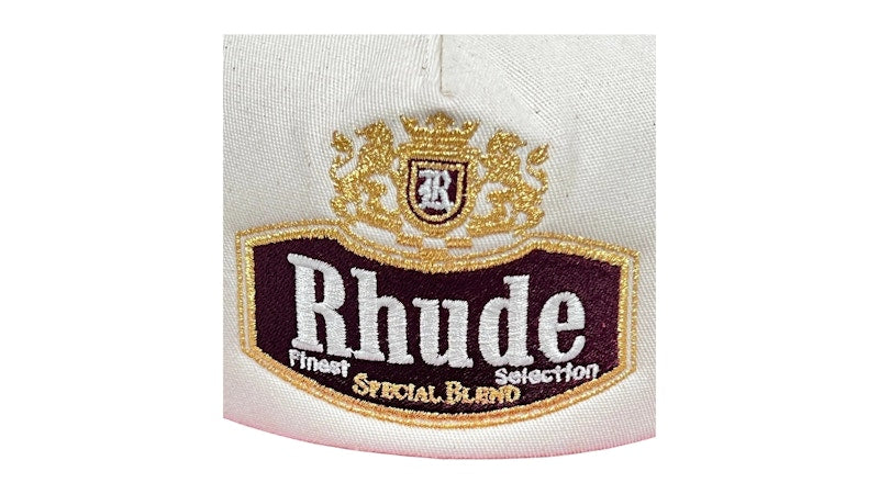 Rhude Special-Blend Trucker Hat Maroon