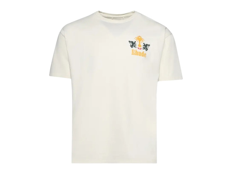 Rhude Tabaco T-Shirt Vintage White