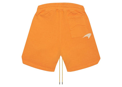 Rhude Terry Trackside Shorts Orange