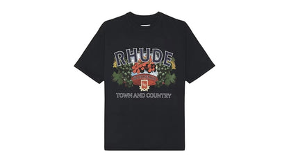 Rhude Town And Country Tee Black