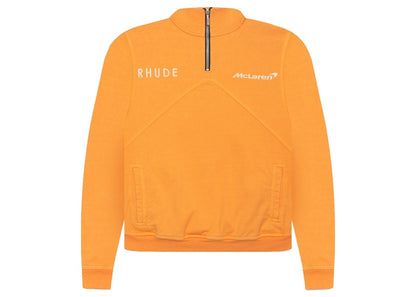 Rhude Trackside Quarter Zip Orange