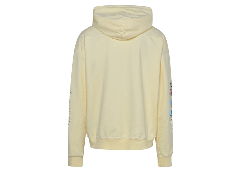 Rhude University Hoodie Cream
