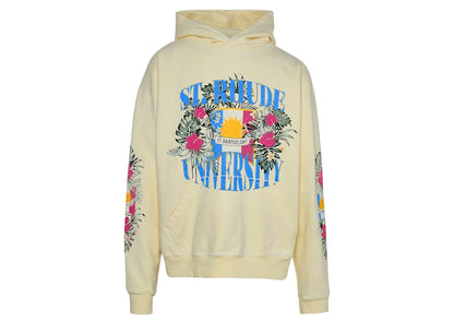 Rhude University Hoodie Cream