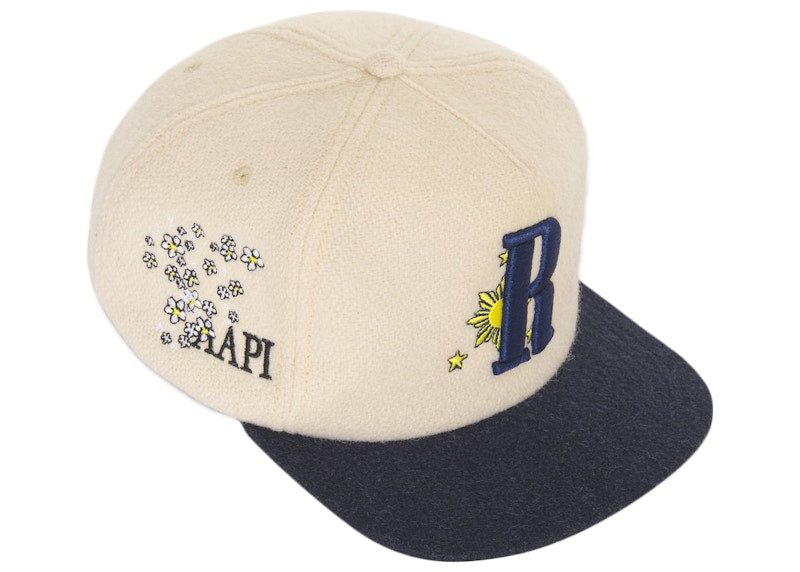 Rhude x AAPI Hat Navy/Tan