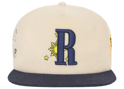 Rhude x AAPI Hat Navy/Tan