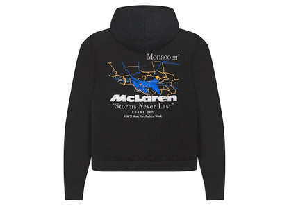 Rhude x McLaren Logo Hoodie Black