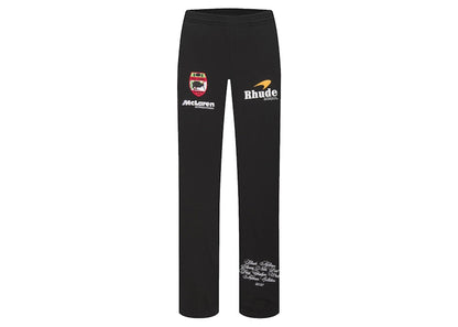 Rhude x McLaren Logo Sweatpant Black