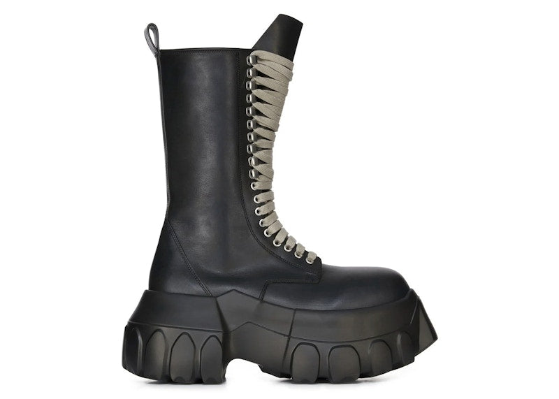 Rick Owens Army Mega Tractor Boot Triple Black (Women's)