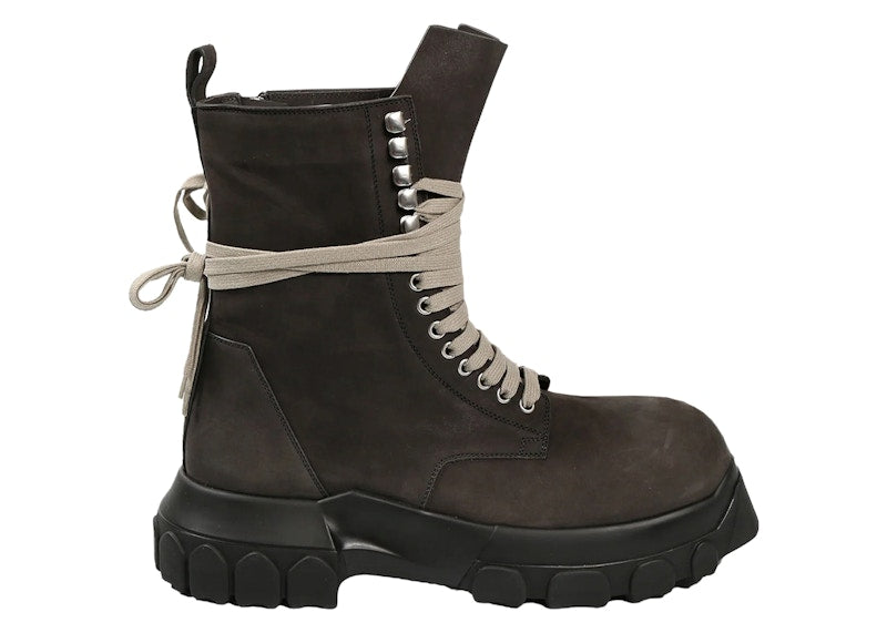 Rick Owens Army Tractor Boot Dark Dust