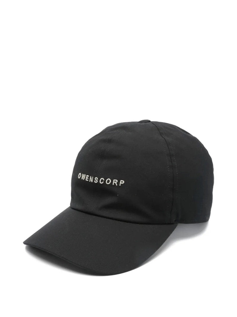 Rick Owens Baseball Cap Black Pearl
