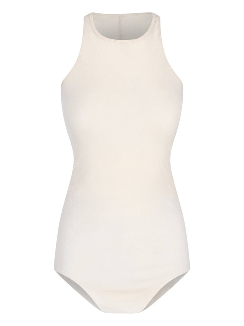 Rick Owens Basic Rib Tank Natural