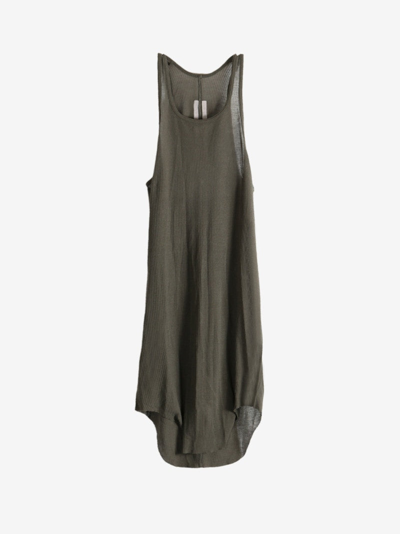 Rick Owens Basic Rib Tank Top Bosco