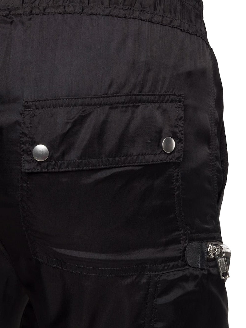 Rick Owens Bauhaus Cargo Trousers Black