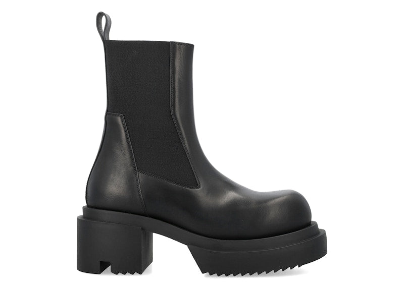 Rick Owens Beatle Bogun Boot Black